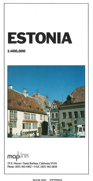 Estonia Road Map Map Link
