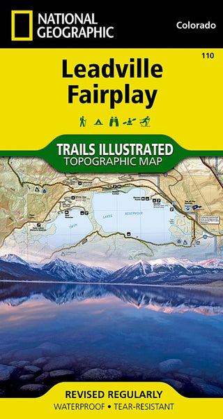 Leadville : Fairplay Trails Illustrated Map National Geographic Maps