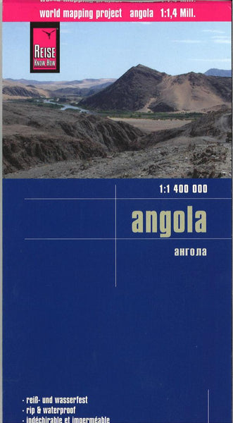 Angola : 1: 1,400,000 : 1:1,400,000 Reise Know-How Verlag