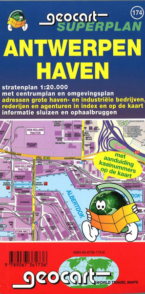 Antwerpen Haven = Anvers Zone Portuaire Geocart