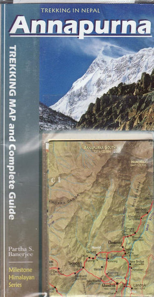 Annapurna Trekking Map and Complete Guide Milestone Guides
