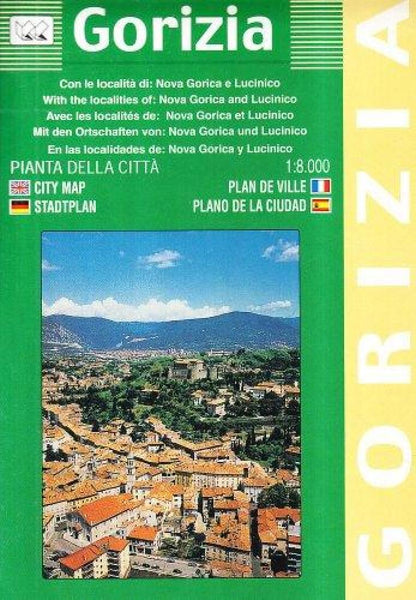 Gorizia : pianta della citta : 1:8,000 Litografia Artistica Cartografica