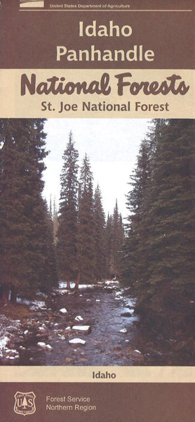 St. Joe National Forest Map - Idaho Panhandle United States Forest Service