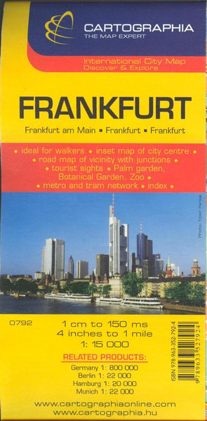 Frankfurt 1:15 000 = Frankfurt am Main Cartographia