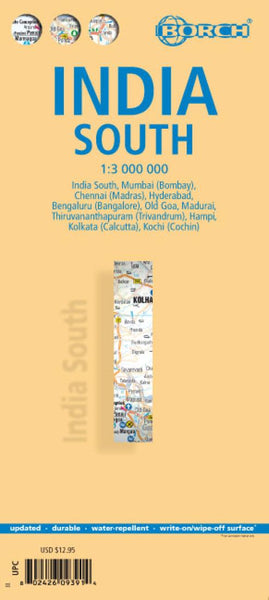 India, South Road Map Borch GmbH.
