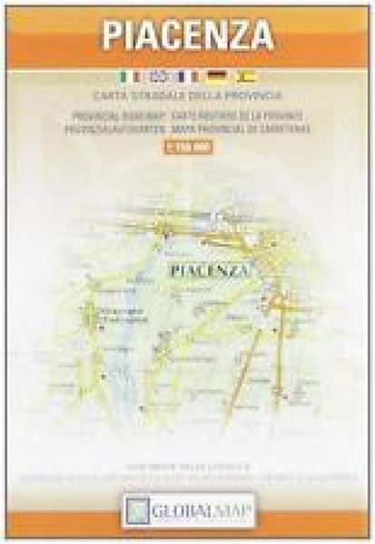 Piacenza : carta stradale della provincia Litografia Artistica Cartografica