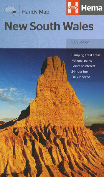 New South Wales State Map Hema Maps