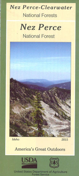 Nez Perce National Forest Map United States Forest Service