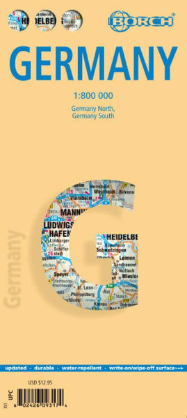 Germany Road Map Borch GmbH.
