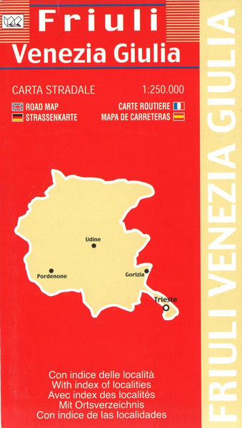 Friuli : Venezia Giulia Litografia Artistica Cartografica