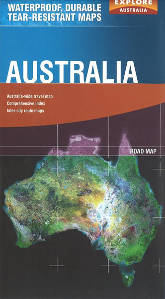 Australia Road Map Explore Australia