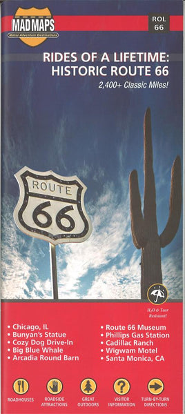 Rides of a Lifetime: Historic Route 66 MAD Maps