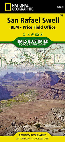 San Rafael Swell Trails Illustrated Map National Geographic Maps