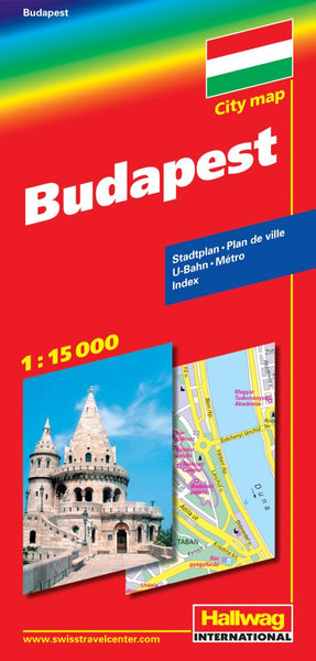 Budapest : city map Hallwag Kummerly Frey AG