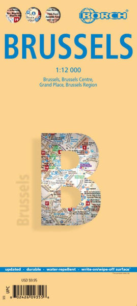 Brussels City Map Borch GmbH.