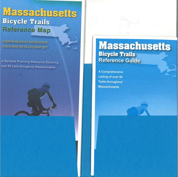 Massachusetts Trail Reference Map & Guide Set American Bike Trails