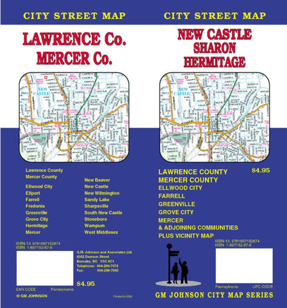 New Castle, Sharon, Hermitage, Lawrence and Mercer County, Pennsylvania GM Johnson
