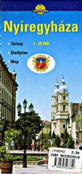Nyíregyháza City Map Cartographia