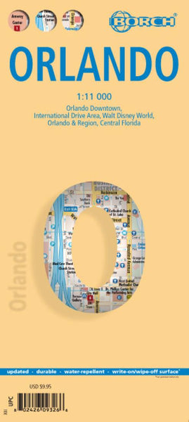 Orlando City Map Borch GmbH.
