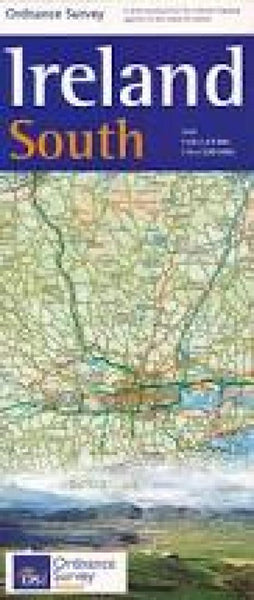 Ireland South Road Map Ordnance Survey (Ireland)