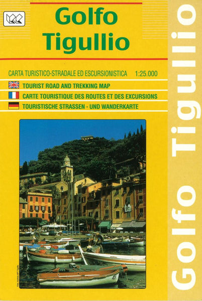 Golfo Tiguillio : carta turistico-stradale ed escursionistica 1:25.000 Litografia Artistica Cartografica