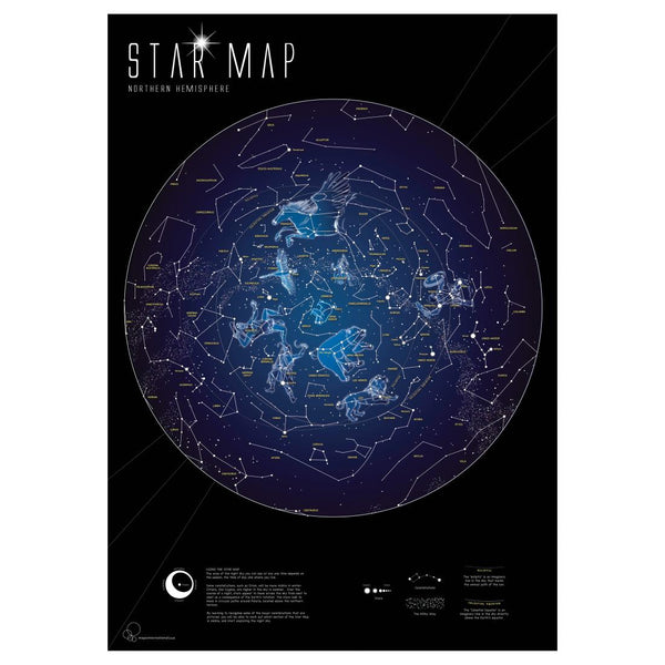 Glow in the Dark Star Chart Maps International Ltd.