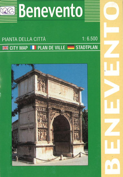 Benevento : pianta della citta : 1:6,500 Litografia Artistica Cartografica