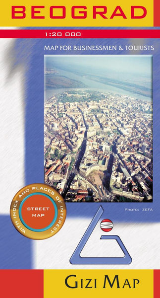 Beograd  : 1:20,000 : street map GiziMap