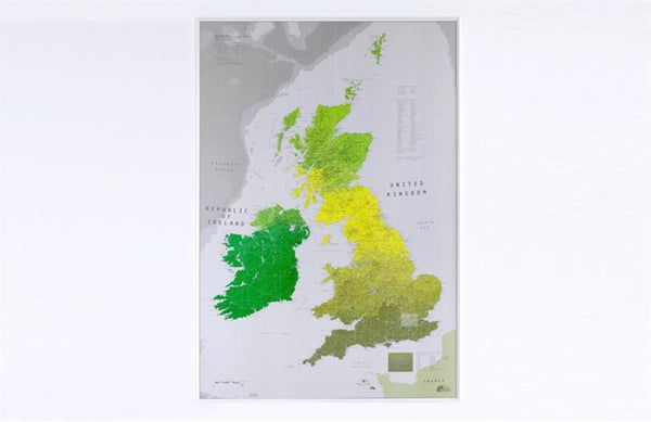 British Isles Map, Version 1 - Paper Future Map Company