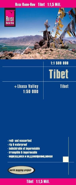 Tibet + Lhasa Valley = Tíbet Reise Know-How Verlag