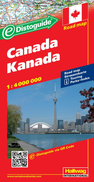 Canada : road map = Kanada Hallwag Kummerly Frey AG