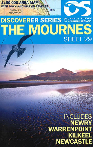 The Mournes - Sheet 29 Northern Ireland Ordnance Survey