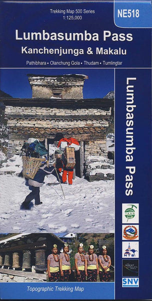 Lumbasumba Pass : Kanchenjunga & Makalu Himalayan MapHouse Pvt. Ltd