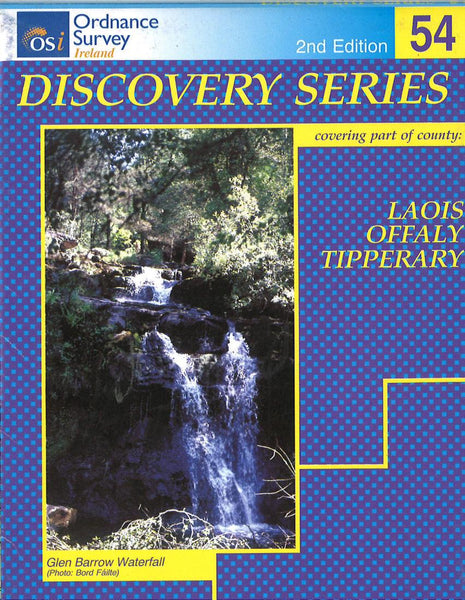 Laois, Offaly, Tipperary, Ireland Discovery Series #54 Ordnance Survey (Ireland)