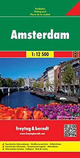 Amsterdam City Map Freytag & Berndt