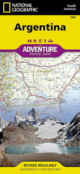 Argentina Adventure Map 3400 National Geographic Maps