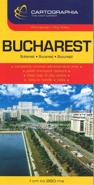 Bucharest City Map | Map Geek.com