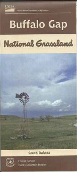 Buffalo Gap National Forest Map United States Forest Service