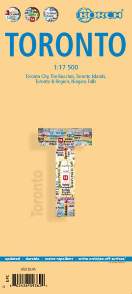 Toronto City Map Borch GmbH.