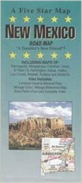 New Mexico State Map Five Star Maps Inc