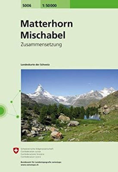 Matterhorn-Mischabel : Switzerland 1:50,000 Topographic Map Series #5006 Swiss Topo