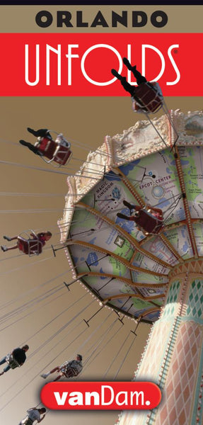 Orlando : unfolds Map VanDam Maps