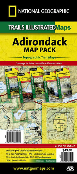 Adirondack : map pack National Geographic Maps