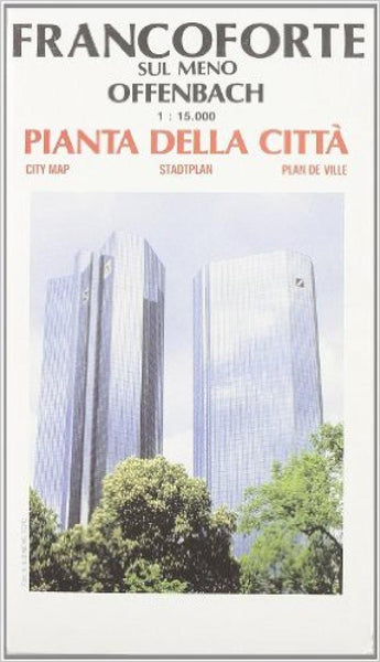 Francoforte sul meno : Offenbach : pianta della citta = Frankfurt am Main : Offenbach Litografia Artistica Cartografica