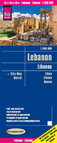 Libanon : 1:200 000 = Lebanon : 1:200 000 = Liban : 1:200 000 = Libano : 1:200 000 1:200 000 Reise Know-How Verlag