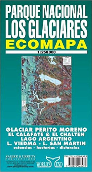 Parque Nacional los Glaciares : ecomapa Zagier & Urruty