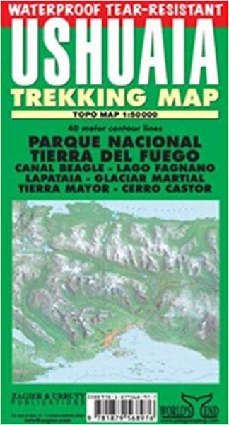 Ushuaia Trekking Map Zagier & Urruty