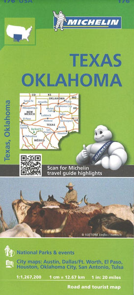 Texas and Oklahoma (176) Michelin Maps and Guides