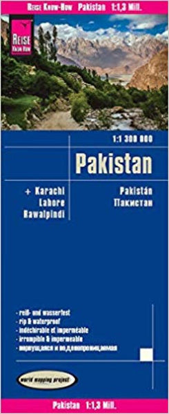 Pakistan : 1:1 300 000 : Karachi, Lahore, Rawalpindi = Pakistan: 1:1 300 000 : Karachi, Lahore, Rawalpindi : 1:1 300 000 Reise Know-How Verlag