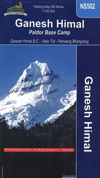 Ganesh Himal : Paldor Base Camp Himalayan MapHouse Pvt. Ltd